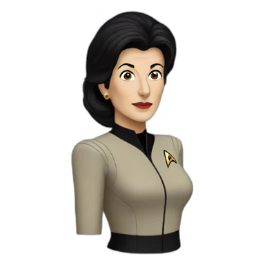 Star Trek DIANA Troi sticker