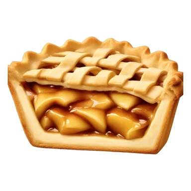 Apple pie sticker