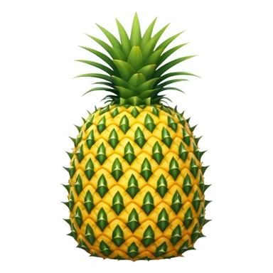 upside down pineapple sticker