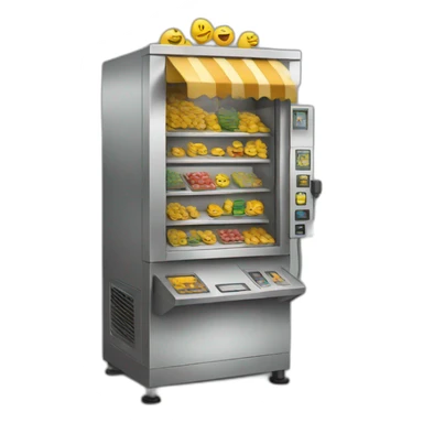 vendor machine sticker