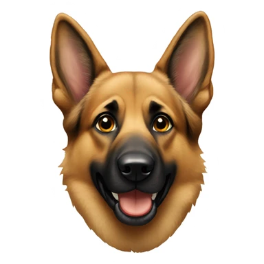 German shepherd  sticker