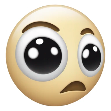 Can u generale me a small fluidy link ball with eyes  sticker