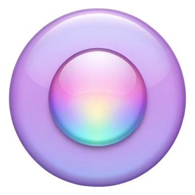 Iridescent pastel violet formal elegant sophisticated cultured neat pretty beautiful nifty app icon sticker
