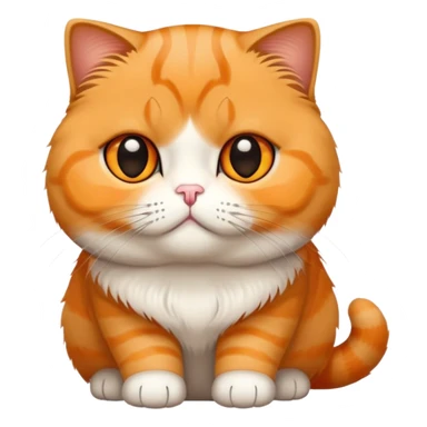Scottish Fold cat sticker