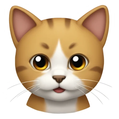 Gato con moño sticker