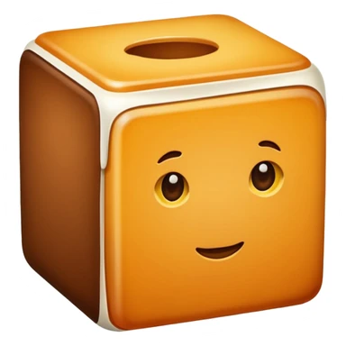 Bouillon cube sticker