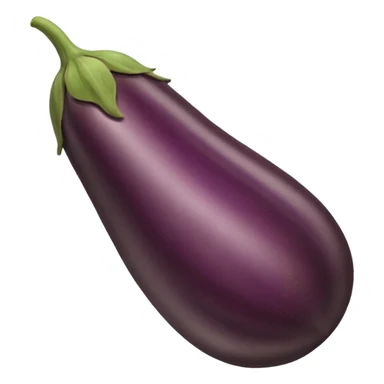 brown eggplant sticker