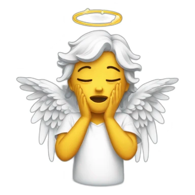 angel bleeding sticker