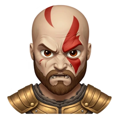 God of War Kratos sticker