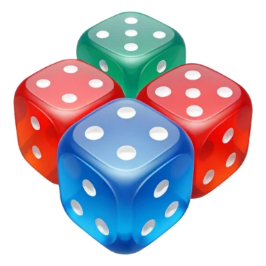 board game dice for group play with others sticker