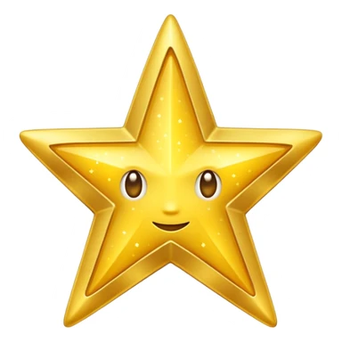 golden star with a word "Good on it" sticker