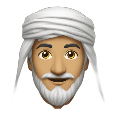 sufi man in madinah sticker