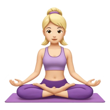 yoga sticker