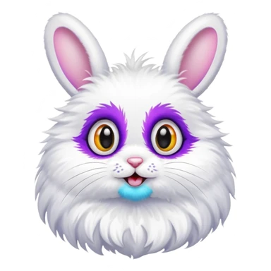 🐰🎨✨ Creative bunny painting sticker