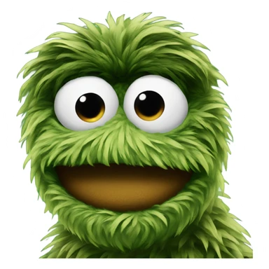 Oscar the grouch sticker