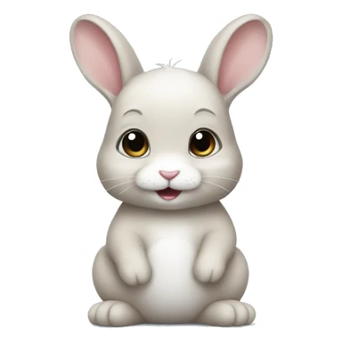 Baby rabbit  sticker
