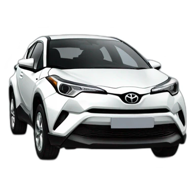 toyota chr hybrid sticker