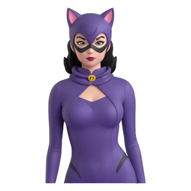 Catwoman from DC comics sticker