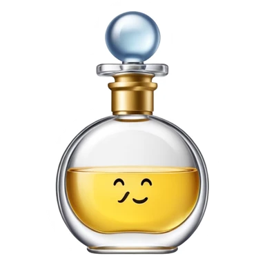 can you create an emoji of a perfume bottle "L'eau de L'Excuse" sticker