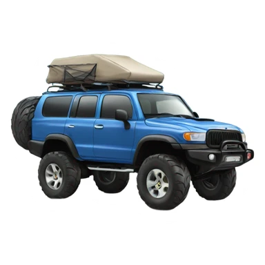 4 wheel drive on a beach sticker