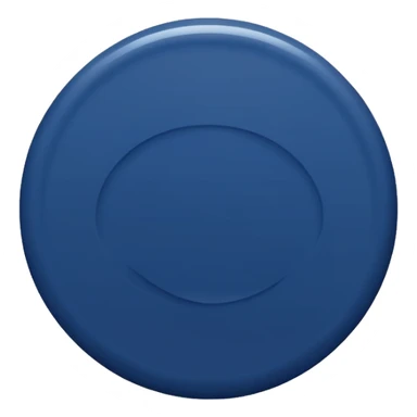 navy blue circle emoji  sticker