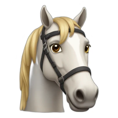 Cheval qui cabre sticker