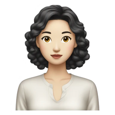 Fashion asian sticker