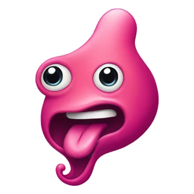 Amoeba in drag sticker