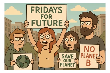  Fridays for Future the people in city sticker