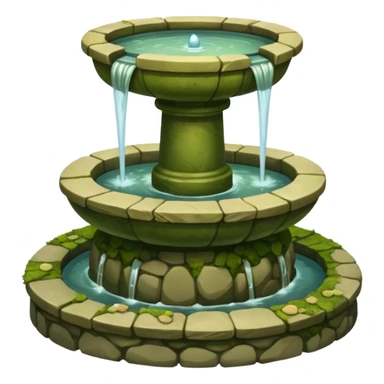 fountain well sticker