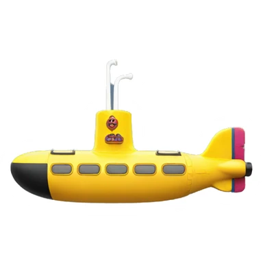 yellow submarine sticker