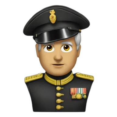 Bennito Mussolini sticker