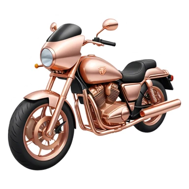 rose gold motocycle sticker