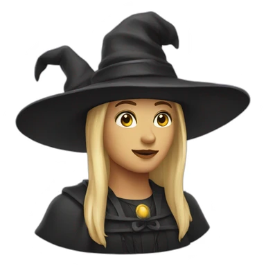 witchy pollux sticker