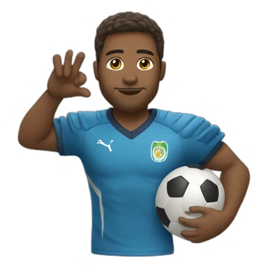 Fútbol suéter. sticker