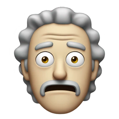 Rick from Rick and Morty sticker