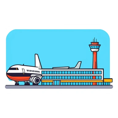 airport sticker