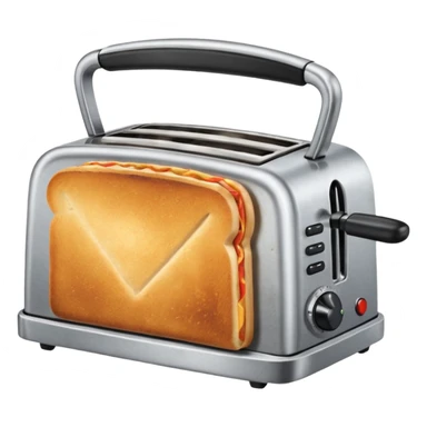 tosti ijzer sticker