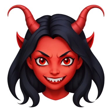 Şeytan kız sticker