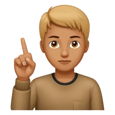 Un âne qui fais un doigt donneur  sticker