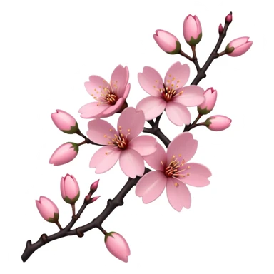 tribal with cherry blossom sticker