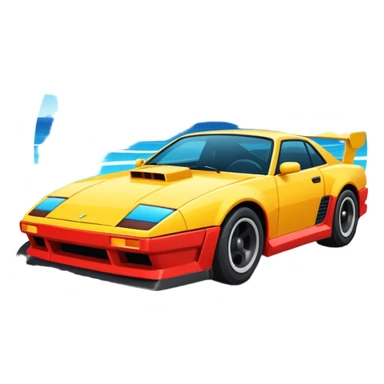 Horizon Chase Turbo logo sticker