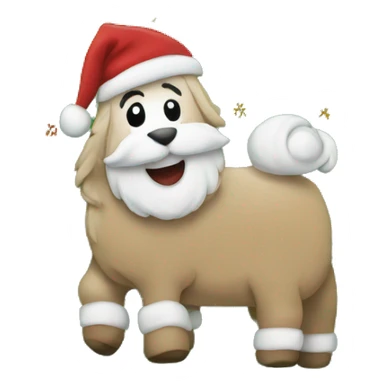 christmas blanket sticker