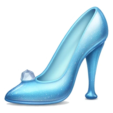 Cinderella's glass slipper sticker