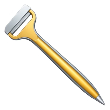 generate me a metalic cutter sticker