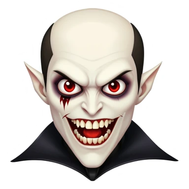 Gothic vampire sticker