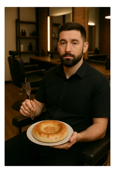 birinchidagi odamni yuziga 2 rasmdagi odamga uxshatib chizib bergin xuddu shunday non yen utirganini sticker