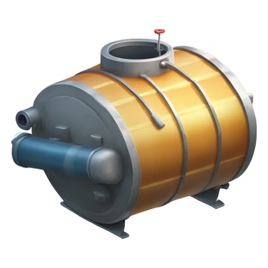 Tanque de agua sticker