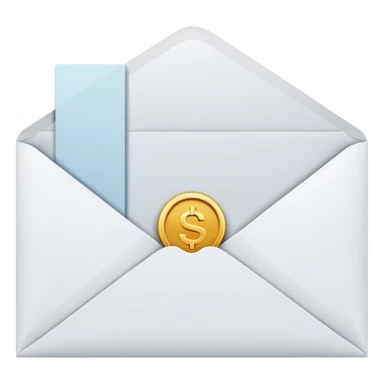 salary envelope sticker