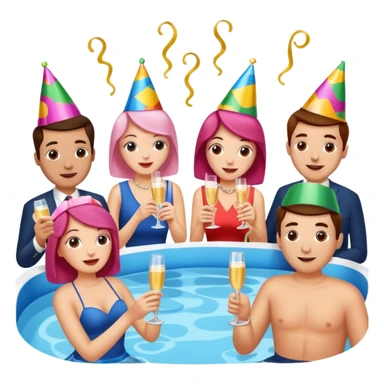 SPAM CANNED MEAT CORPORATE pool SUMMER KICKOFF PARTY sticker